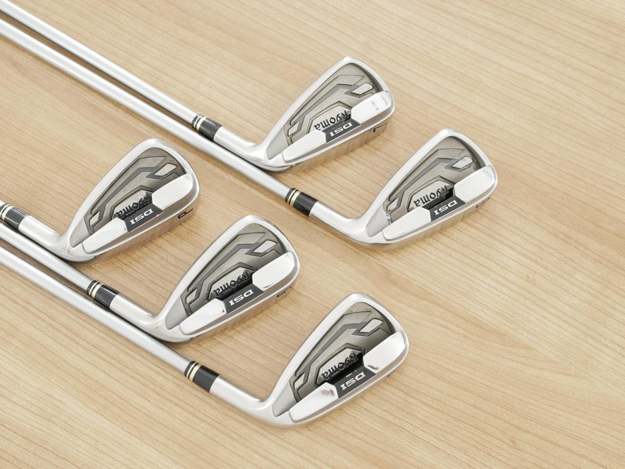 Iron set : Other Brand : ชุดเหล็ก Ryoma DSI (ตีง่ายมาก ไกลมากๆ หายากสุดๆ) มีเหล็ก 6-Pw (5 ชิ้น) ก้านกราไฟต์ Tour AD Flex SR