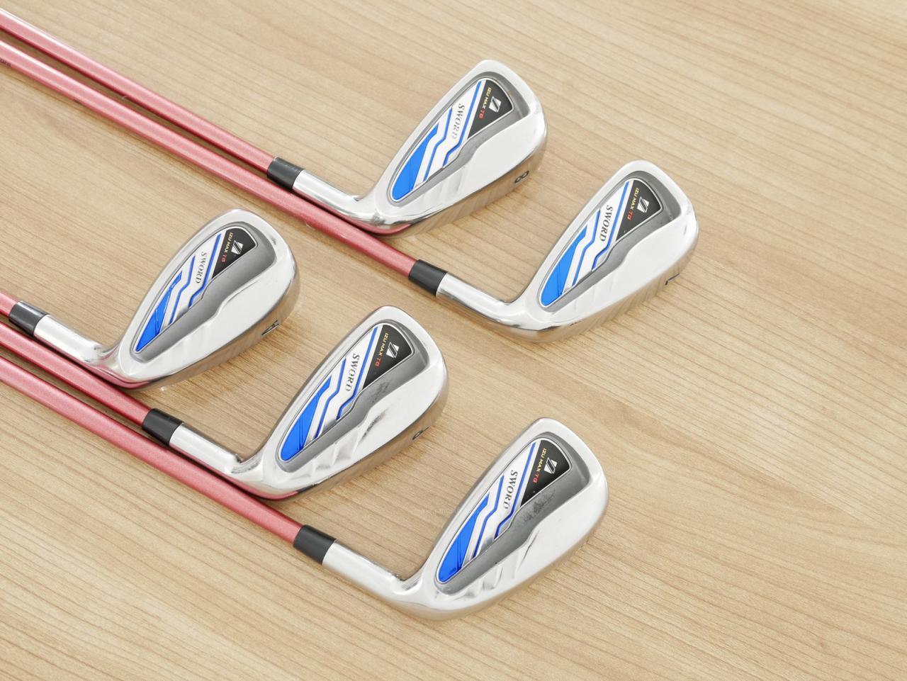 Iron set : Katana : ชุดเหล็ก Katana Sword IZU Max TG (ตีง่าย หน้าเด้ง) มีเหล็ก 7-Pw,Aw (5 ชิ้น) ก้านกราไฟต์ Fujikura Speeder 589 Flex R