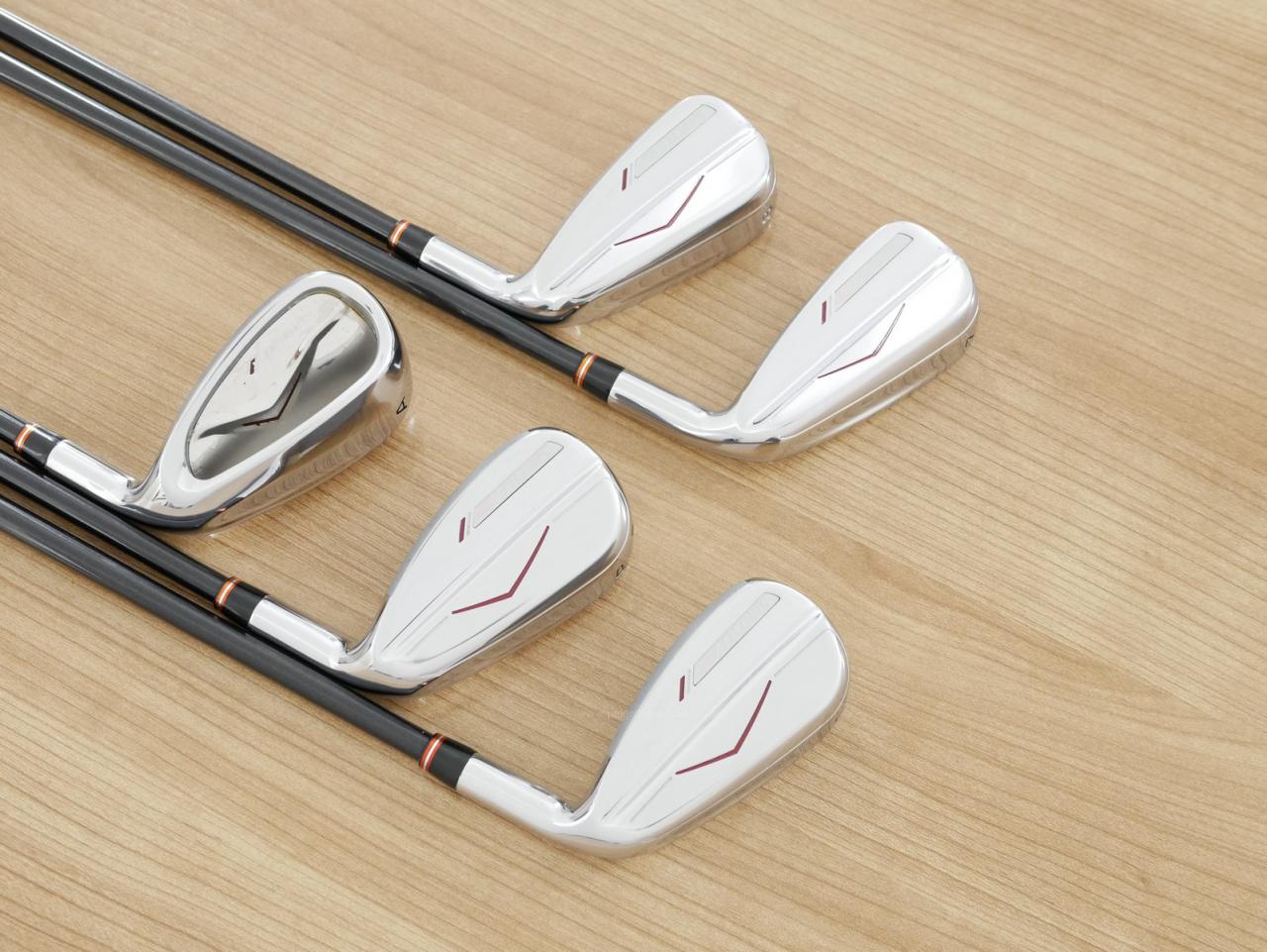 Iron set : Maruman : ชุดเหล็ก Maruman Shuttle (ออกปี 2022 ตีง่าย ไกลสุดๆๆๆๆ) มีเหล็ก 7-Pw,Aw (5 ชิ้น) ก้านกราไฟต์ Flex R