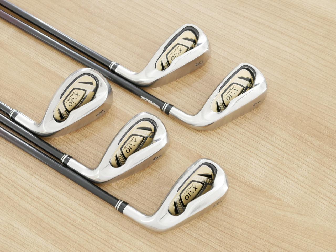 Iron set : XXIO : ชุดเหล็ก XXIO Prime 10 (รุ่นท๊อปสุด ออกปี 2019) มีเหล็ก 7-Pw,Aw (5 ชิ้น) ก้านกราไฟต์ SP-1000 Flex R