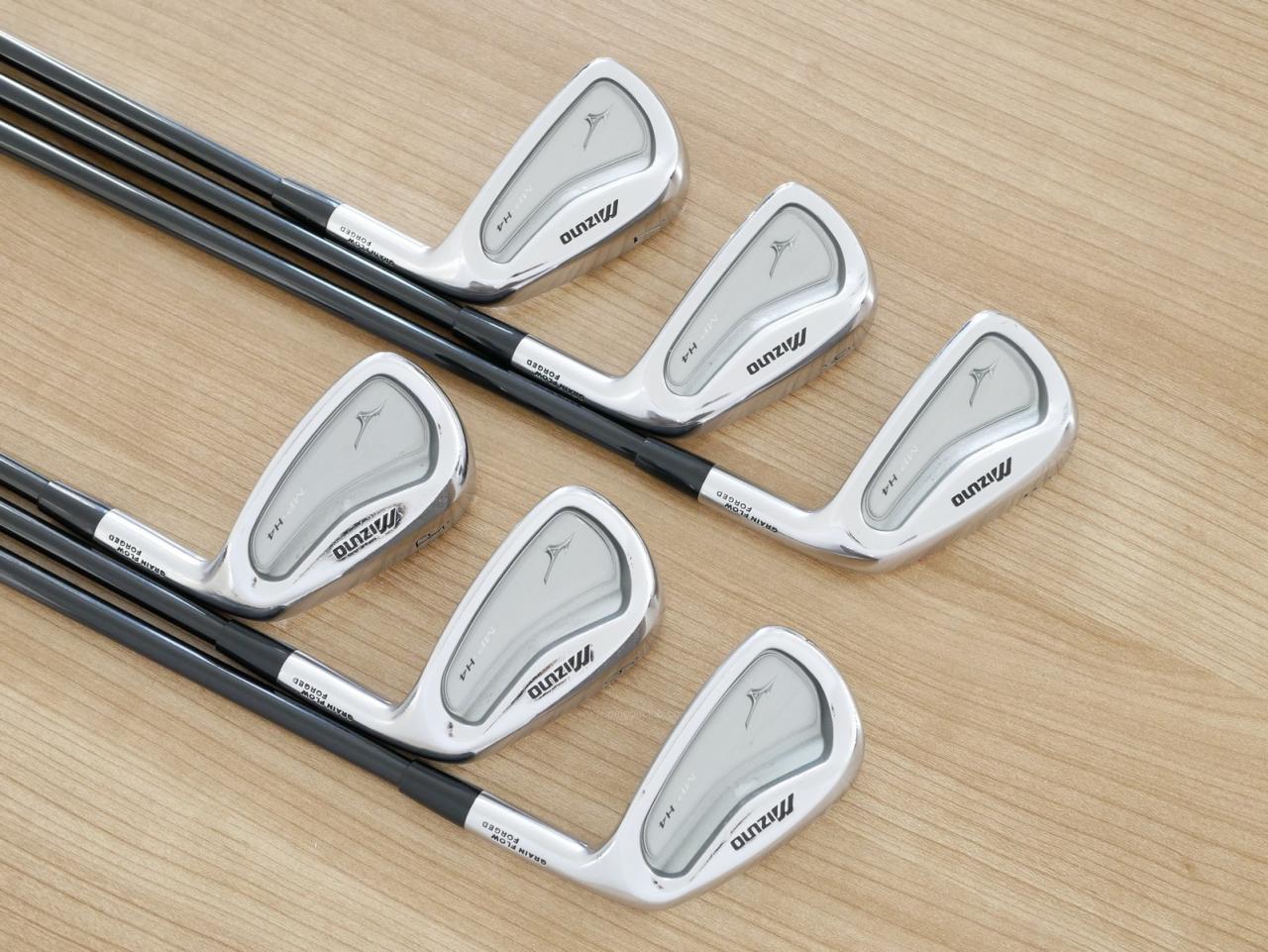 Iron set : Mizuno : ชุดเหล็ก Mizuno MP-H4 Forged มีเหล็ก 5-Pw (6 ชิ้น) ก้านกราไฟต์ Flex S
