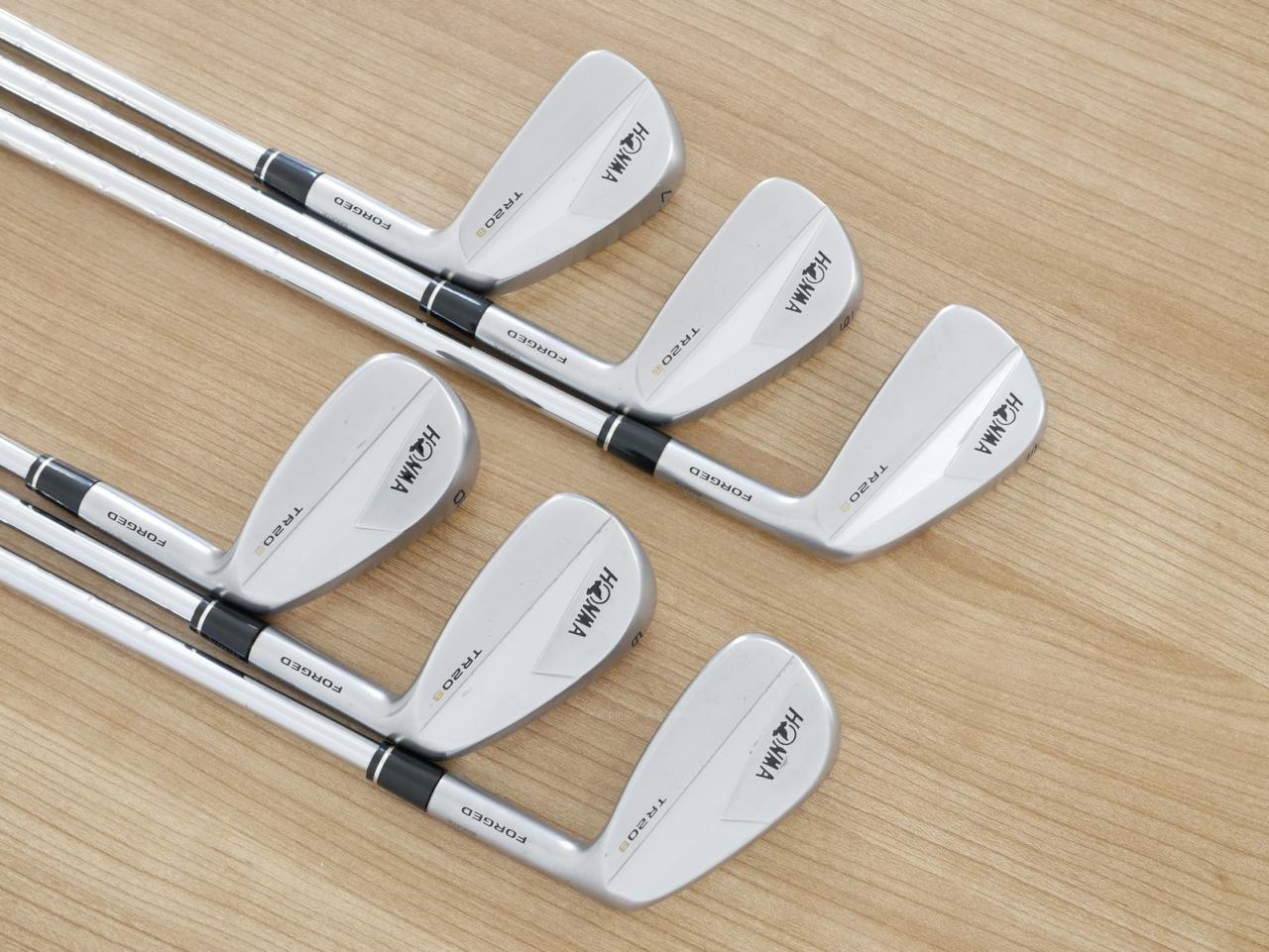 Iron set : Honma : ชุดเหล็ก Honma Tour World TR20B Forged (ออกปี 2020) มีเหล็ก 5-10 (6 ชิ้น) ก้านเหล็ก NS Pro Modus Flex S