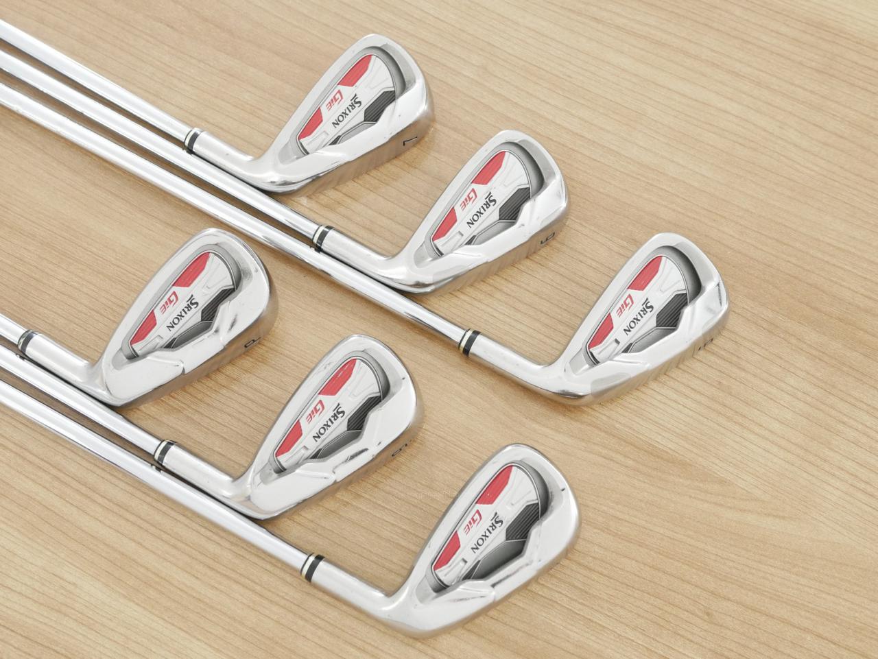 Iron set : Other Brand : ชุดเหล็ก Srixon GIE (ใบใหญ่ ตีง่าย) มีเหล็ก 5-Pw (6 ชิ้น) ก้านเหล็ก NS Pro 950 Flex S