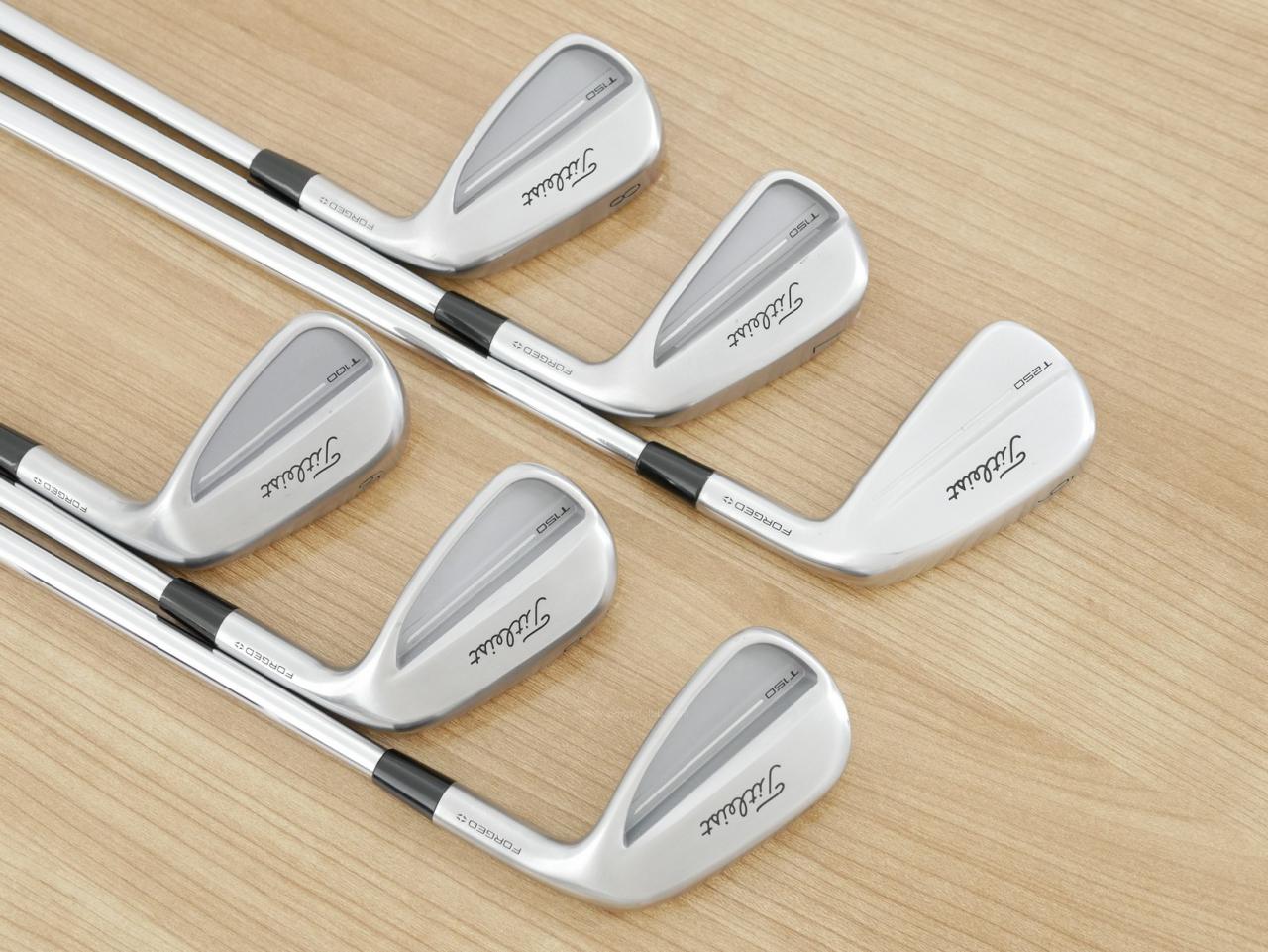 Iron set : Titleist : ชุดเหล็ก Titleist T150 Combo Forged (รุ่นล่าสุด ออกปี 2025 นุ่ม แน่น คม) มีเหล็ก 6-Pw,49 (6 ชิ้น) ก้านเหล็ก Project X 5.5 Flex S