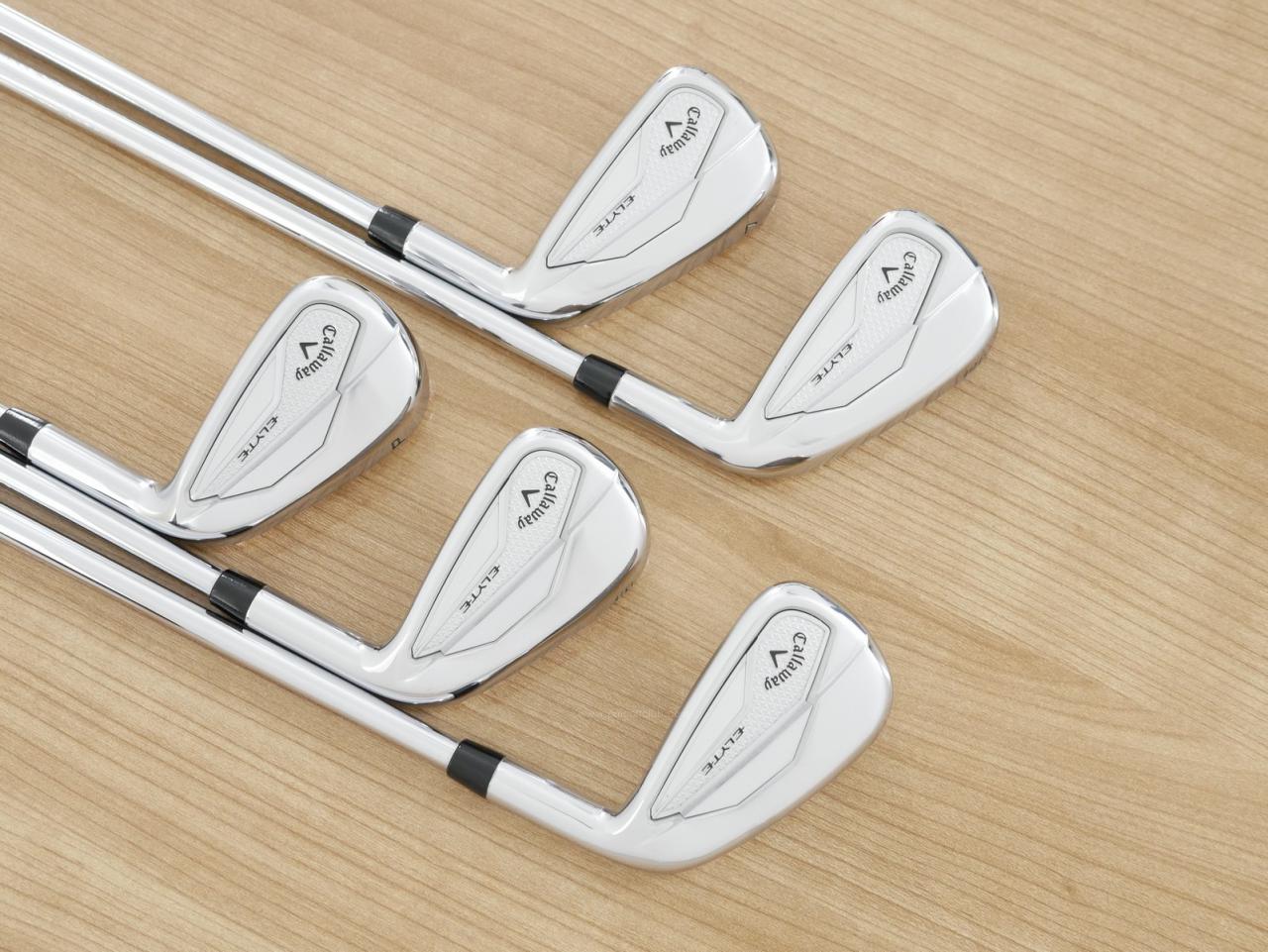 Iron set : Callaway : ชุดเหล็ก Callaway ELYTE (ออกปี 2025 ตีง่ายมาก ไกล Japan Spec.) มีเหล็ก 6-Pw (5 ชิ้น) ก้านเหล็ก NS Pro Zelos 7 Flex S