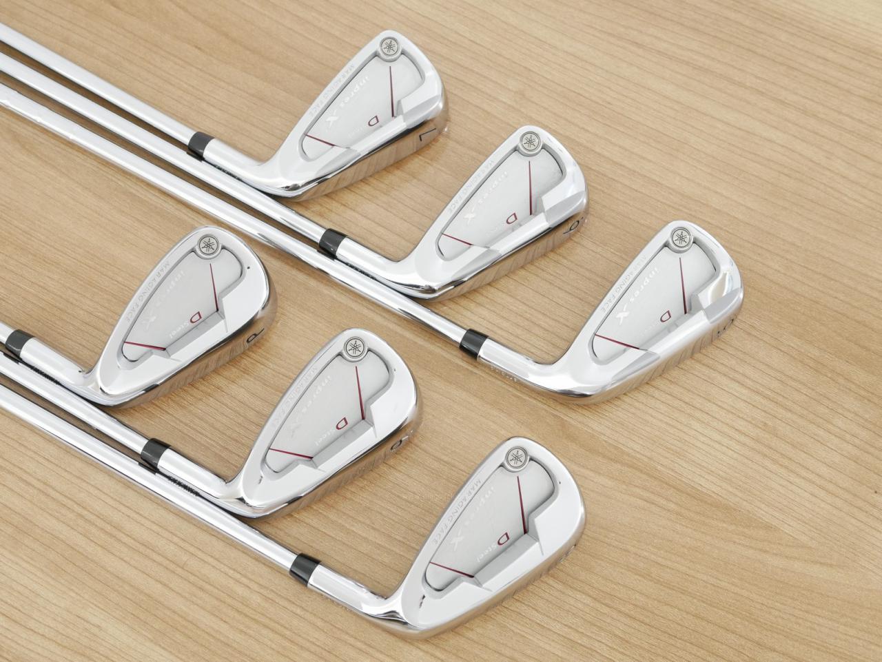Iron set : Yamaha : ชุดเหล็ก Yamaha Inpres X D Steel (หน้า Maraging เด้ง ไกลมากๆ) มีเหล็ก 5-Pw (6 ชิ้น) ก้าน NS Pro 850 Flex R