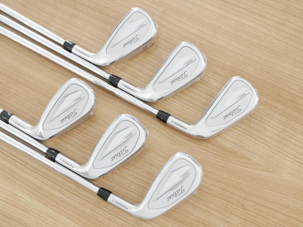 Iron set : Titleist : **ของใหม่ ยังไม่แกะพลาสติก** ชุดเหล็ก Titleist T350 Forged (ออกปี 2023) มีเหล็ก 6-Pw,48 (6 ชิ้น) ก้านเหล็ก NS Pro 105T Flex S