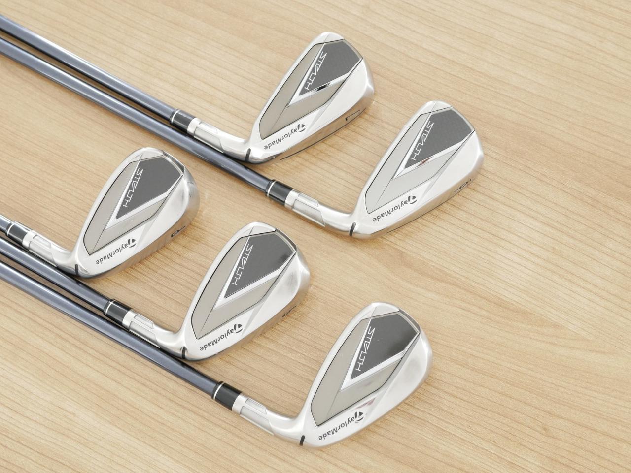 Iron set : Taylormade : ชุดเหล็ก Taylormade Stealth (ออกปี 2022 Japan Spec.) มีเหล็ก 6-Pw (5 ชิ้น) ก้านกราไฟต์ Mitsubishi Tensei TM60 Flex S