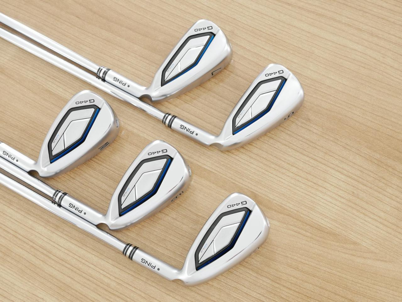 Iron set : Ping : ชุดเหล็ก Ping G440 (รุ่นล่าสุด ออกปี 2025 Japan Spec. ใบใหญ่ ง่าย ไกล) มีเหล็ก 6-W (5 ชิ้น) ก้านเหล็ก NS Pro 950 NEO Flex R