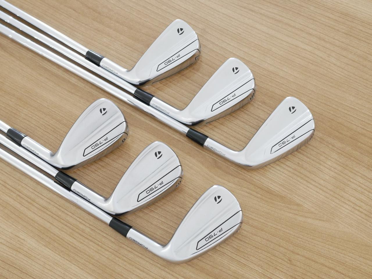 Iron set : Taylormade : ชุดเหล็ก Taylormade P790 (ตัวท้อปสุด ออกปี 2019) มีเหล็ก 5-Pw (6 ชิ้น) ก้านเหล็ก NS Pro Modus 105 Flex S