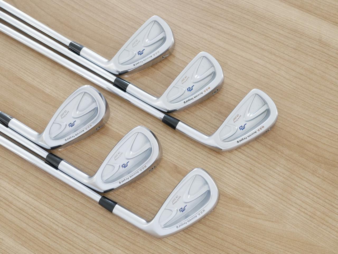 Iron set : Miura : ชุดเหล็ก Miura CB-2007 (Forged) มีเหล็ก 5-Pw (6 ชิ้น) ก้านเหล็ก NS Pro Modus 120 Flex S