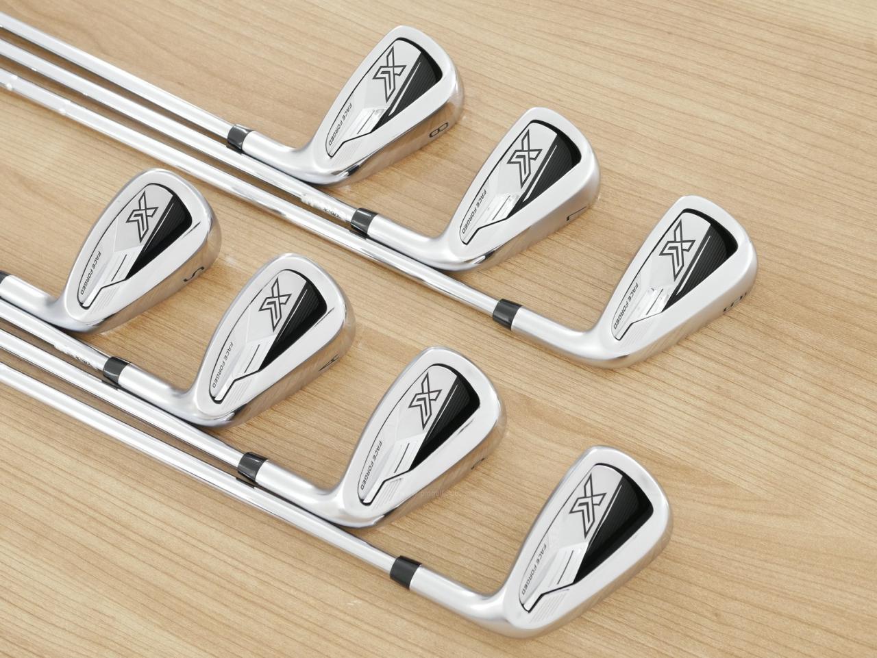 Iron set : XXIO : ชุดเหล็ก XXIO X Face Forged (ออกปี 2024) มีเหล็ก 6-Pw,Aw,Sw (7 ชิ้น) ก้านเหล็ก Dynamic Gold 95 S200