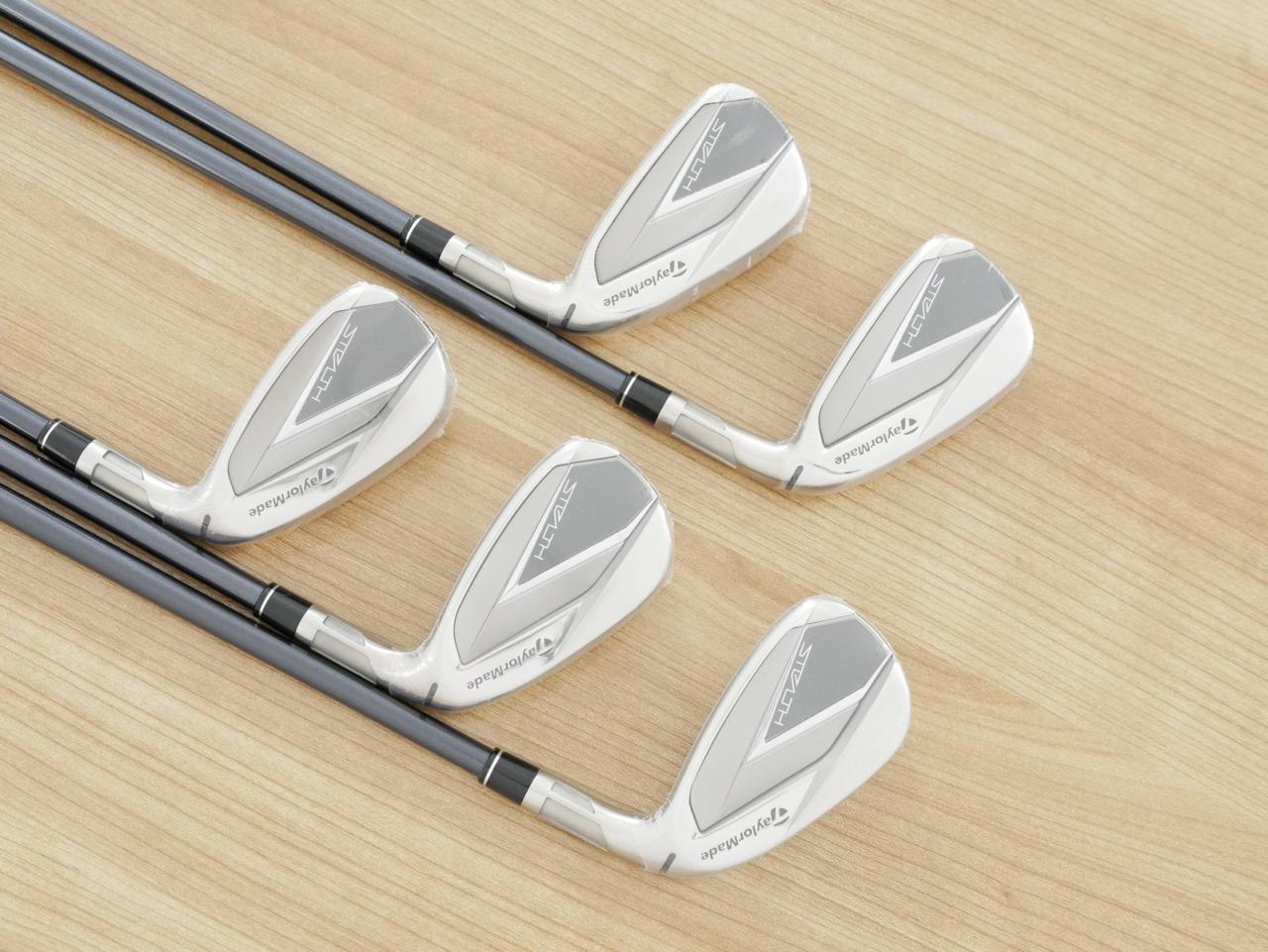 Iron set : Taylormade : **ของใหม่ ยังไม่แกะพลาสติก** ชุดเหล็ก Taylormade Stealth (ออกปี 2022 Japan Spec.) มีเหล็ก 6-Pw (5 ชิ้น) ก้านกราไฟต์ Mitsubishi Tensei TM60 Flex S