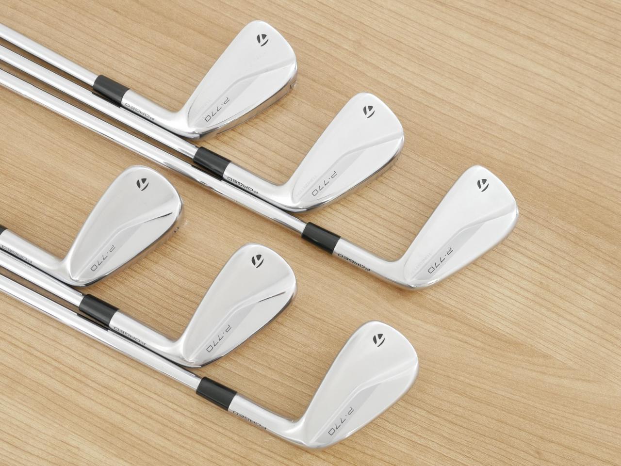 Iron set : Taylormade : ชุดเหล็ก Taylormade P770 Forged (ปี 2021 นุ่ม แน่น) มีเหล็ก 5-Pw (6 ชิ้น) ก้านเหล็ก NS Pro Modus 105 Flex S