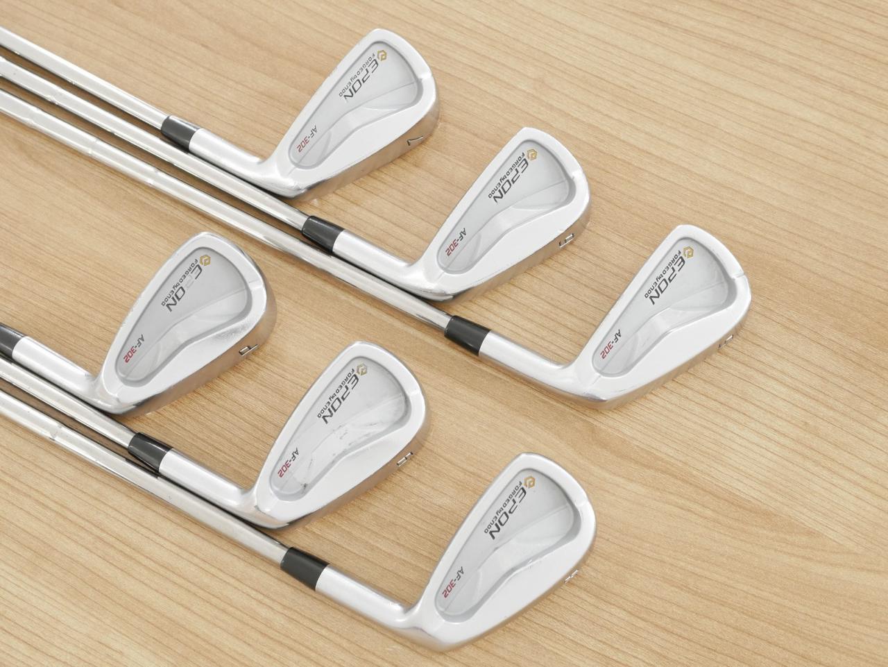 Iron set : Epon : ชุดเหล็ก EPON AF-302 Forged มีเหล็ก 5-Pw (6 ชิ้น) ก้านเหล็ก Crazy Sports Flex S