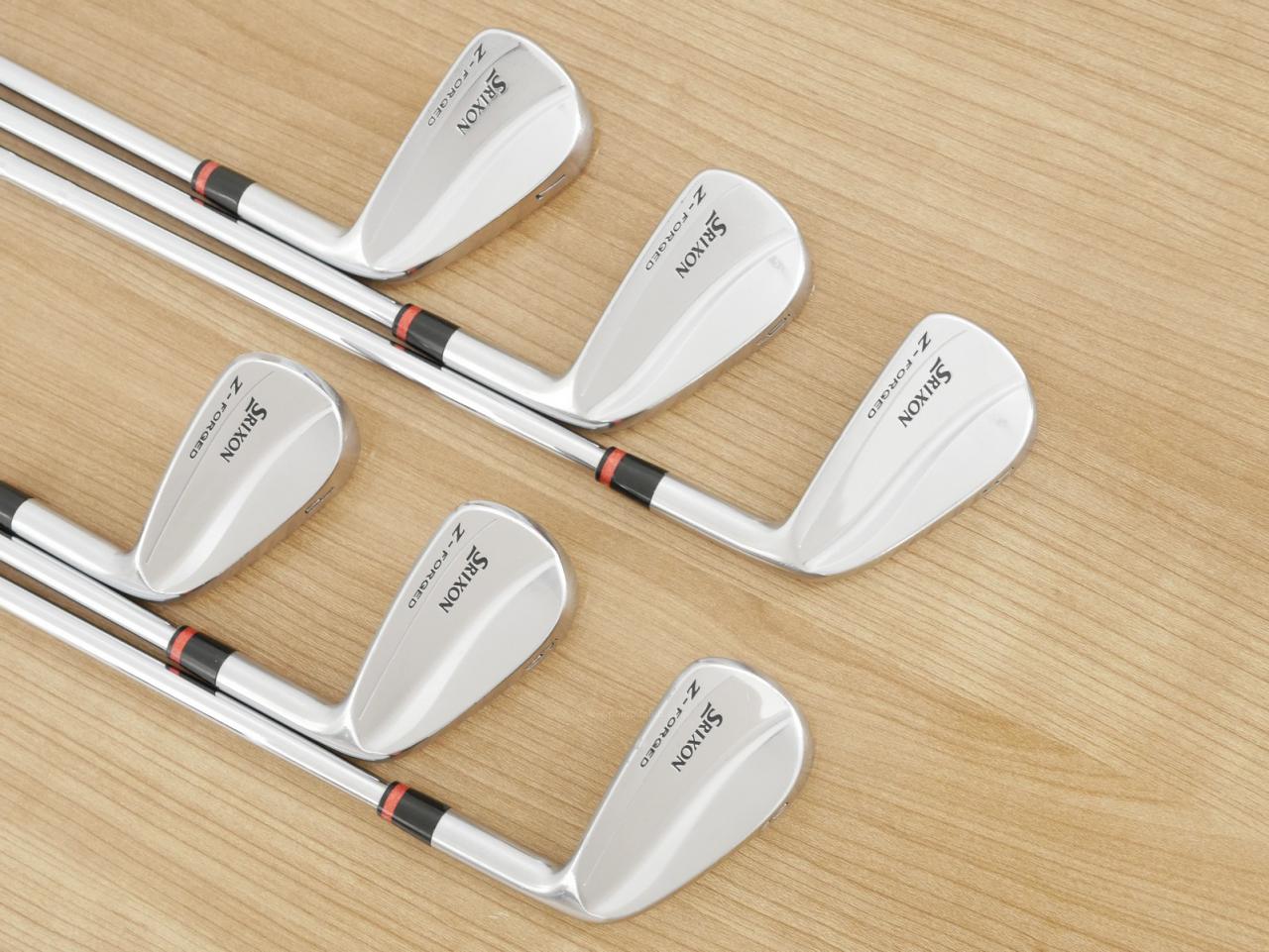 Iron set : Other Brand : ชุดเหล็ก Srixon Z-Forged (รุ่นปี 2020) มีเหล็ก 5-Pw (6 ชิ้น) ก้านเหล็ก NS Pro Modus 105 Flex S