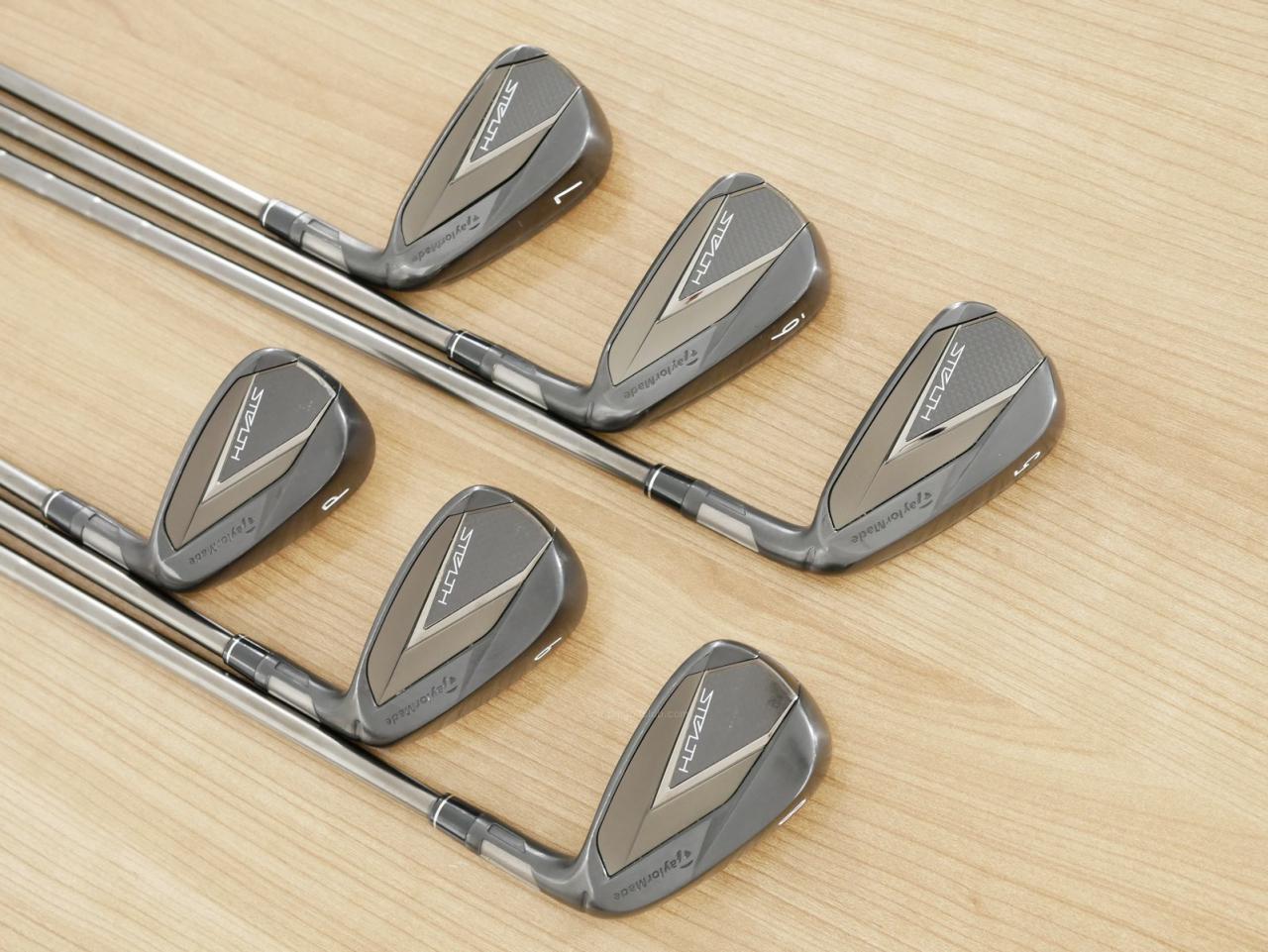 Iron set : Taylormade : ชุดเหล็ก Taylormade Stealth Black (หายากมากๆ ออกปี 2022 Japan Spec.) มีเหล็ก 5-Pw (6 ชิ้น) ก้านเหล็ก NS Pro 950 NEO Flex S