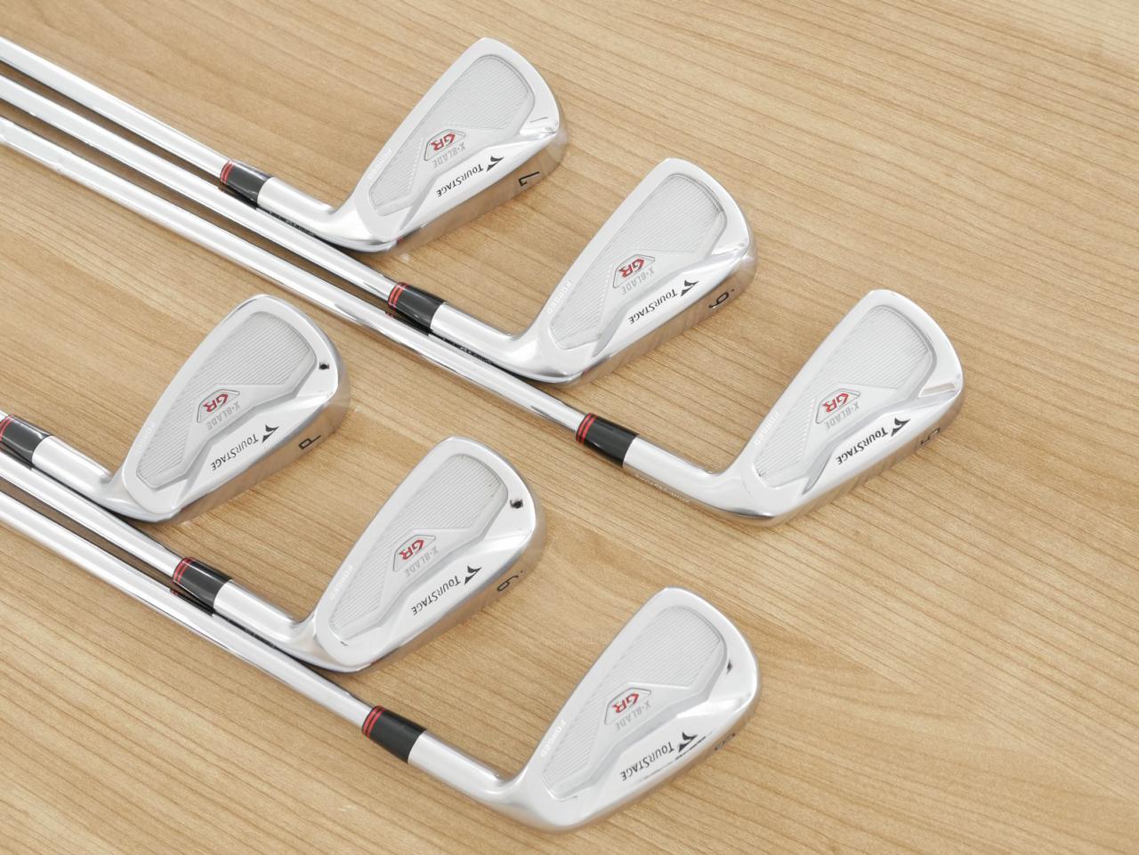 Iron set : Tourstage : ชุดเหล็ก Tourstage X-Blade GR Forged มีเหล็ก 5-Pw (6 ชิ้น) ก้านเหล็ก NS Pro 950 Flex R