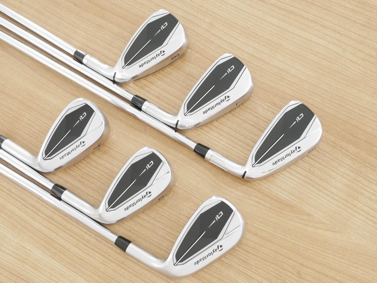 Iron set : Taylormade : ชุดเหล็ก Taylormade Qi (ออกปี 2024 Japan Spec.) มีเหล็ก 6-Pw,Aw (6 ชิ้น) ก้านเหล็ก NS Pro Zelos 7 Flex R