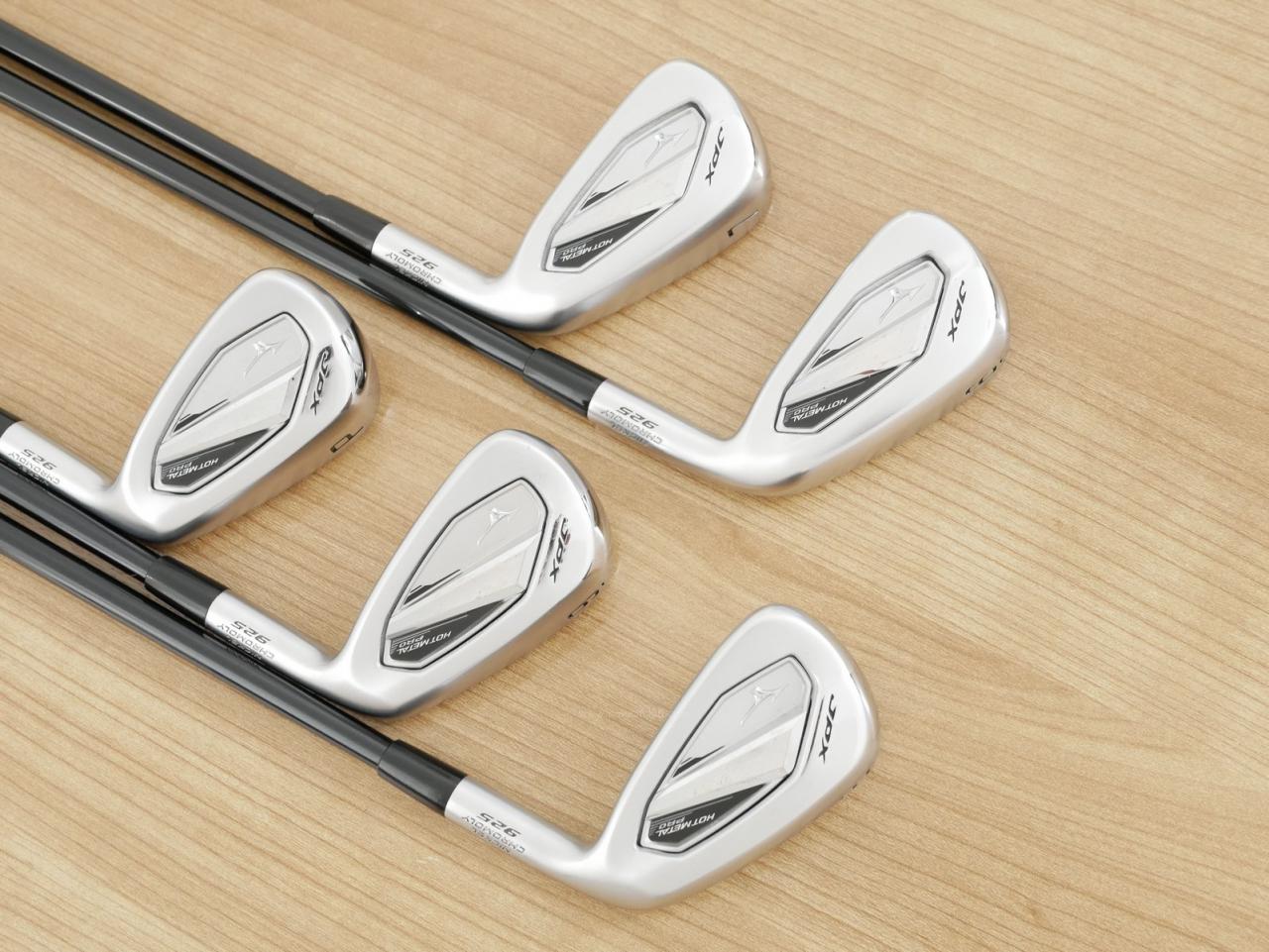 Iron set : Mizuno : ชุดเหล็ก Mizuno JPX 925 Hot Metal Pro (ออกปี 2024 ตัวท๊อป ตีง่าย นุ่ม ไกลมาก) มีเหล็ก 6-Pw (5 ชิ้น) ก้านกราไฟต์ Flex R