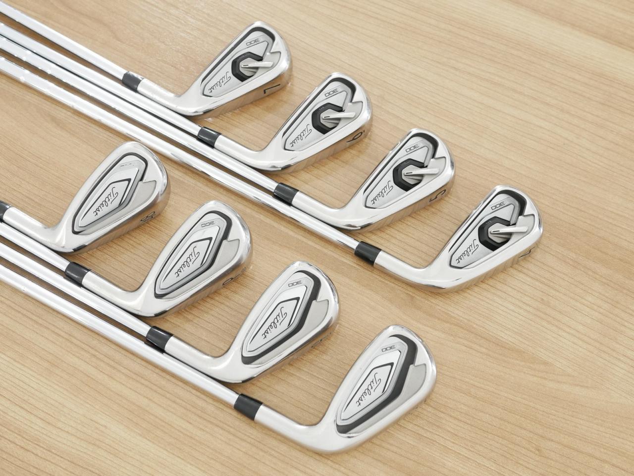 Iron set : Titleist : ชุดเหล็ก Titleist T300 (ออกปี 2019) มีเหล็ก 4-Pw,48 (8 ชิ้น) ก้านเหล็ก NS Pro 950 NEO Flex S