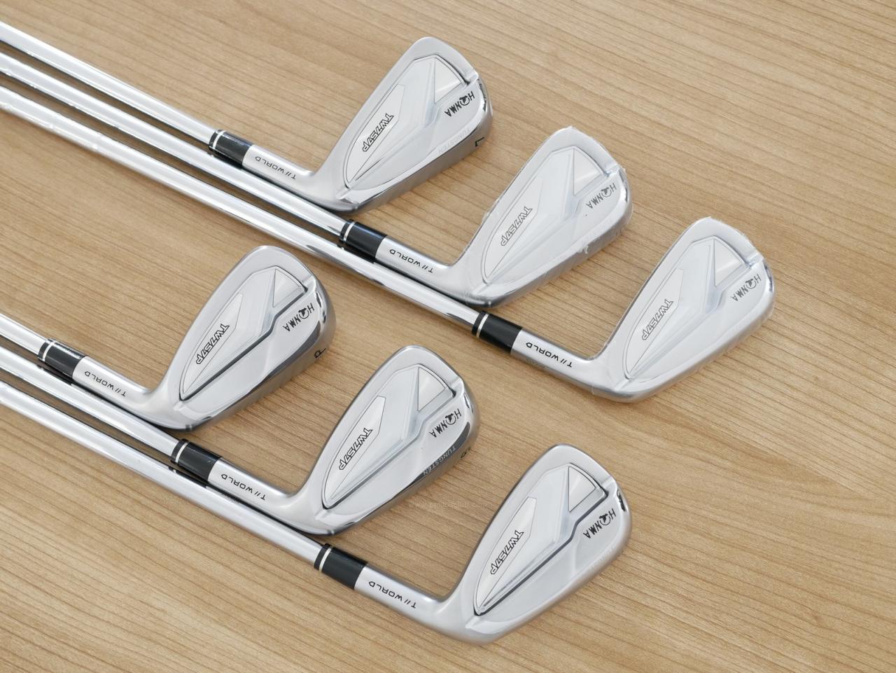 Iron set : Honma : ชุดเหล็ก Honma Tour World TW757P (ออกปี 2022) มีเหล็ก 5-Pw (6 ชิ้น) ก้านเหล็ก NS Pro 950 NEO Flex S