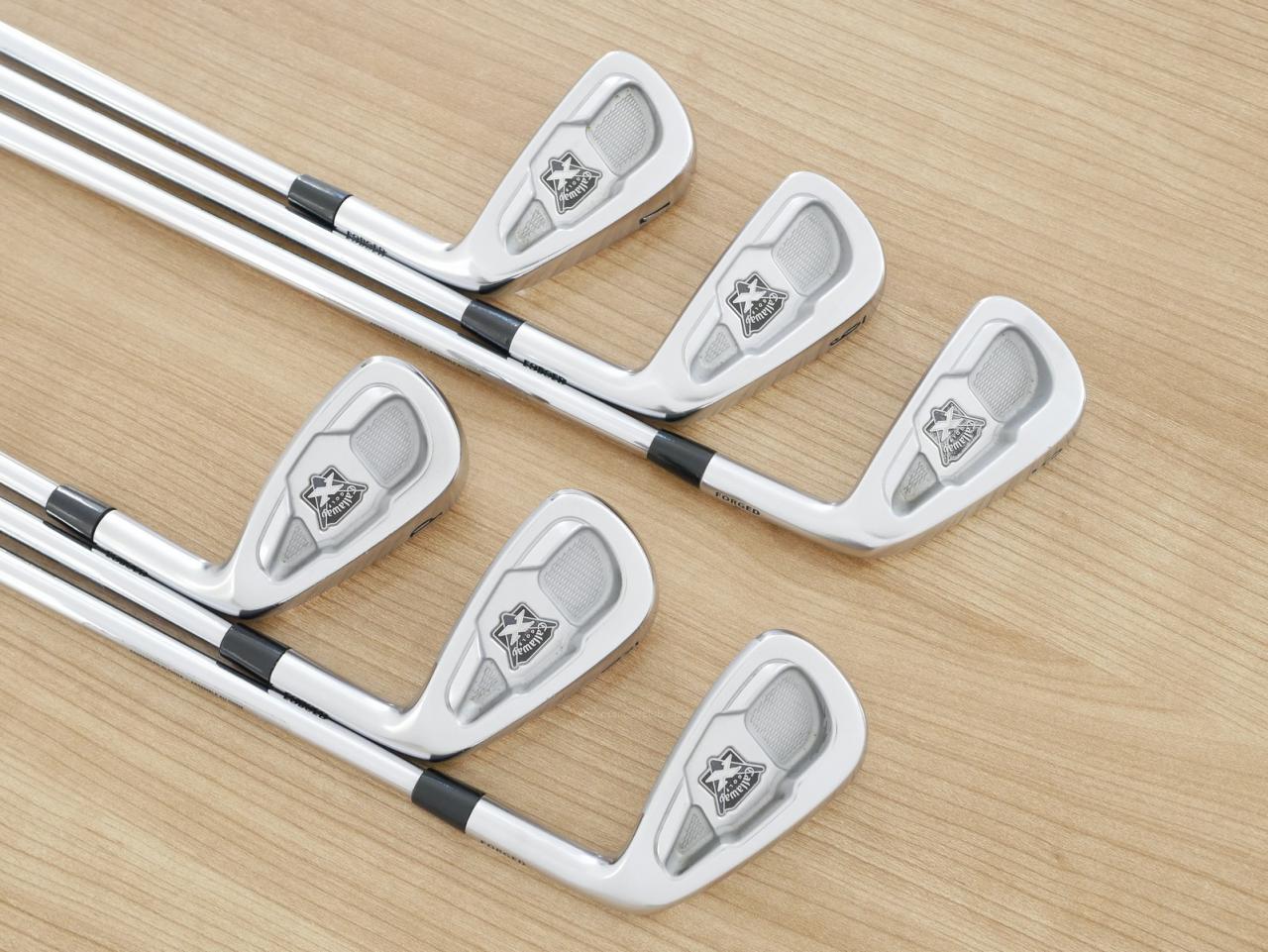 Iron set : Callaway : ชุดเหล็ก Callaway X Forged มีเหล็ก 5-Pw (6 ชิ้น) ก้านเหล็ก Project X 5.5 Flex S