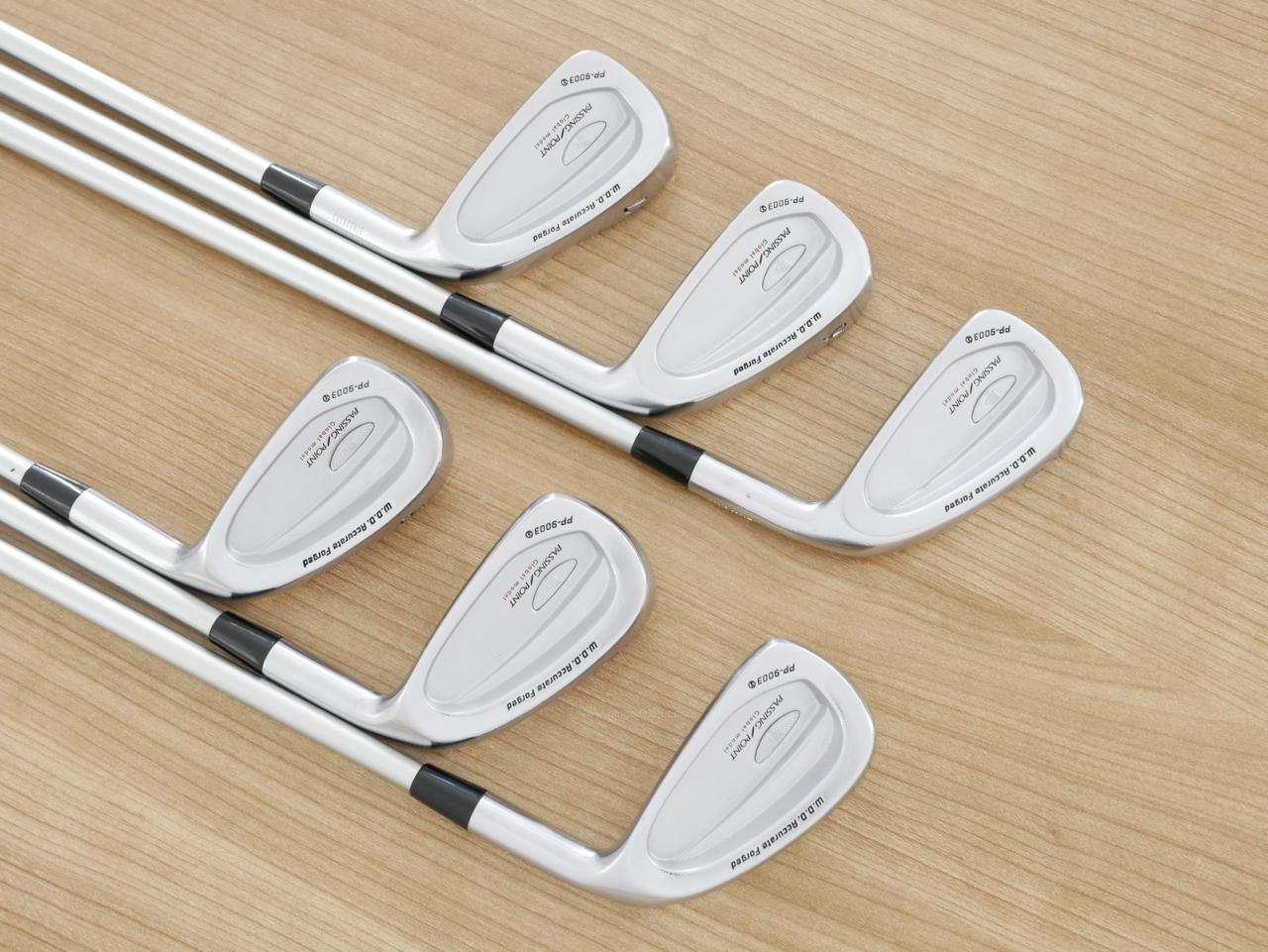 Iron set : Miura : ชุดเหล็ก Miura PP-9003 Passing Point (Forged) มีเหล็ก 5-Pw (6 ชิ้น) ก้านกราไฟต์ Fujikura MCI 80 Flex S