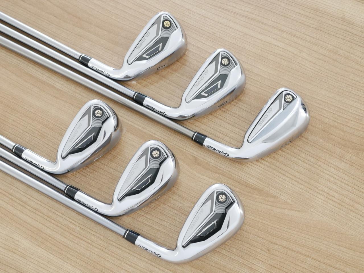 Iron set : Taylormade : ชุดเหล็ก Taylormade Gloire (รุ่นท๊อปสุด Japan Spec. ใบใหญ่ ตีง่าย ไกล) มีเหล็ก 5-Pw (6 ชิ้น) ก้านกราไฟต์ Flex R