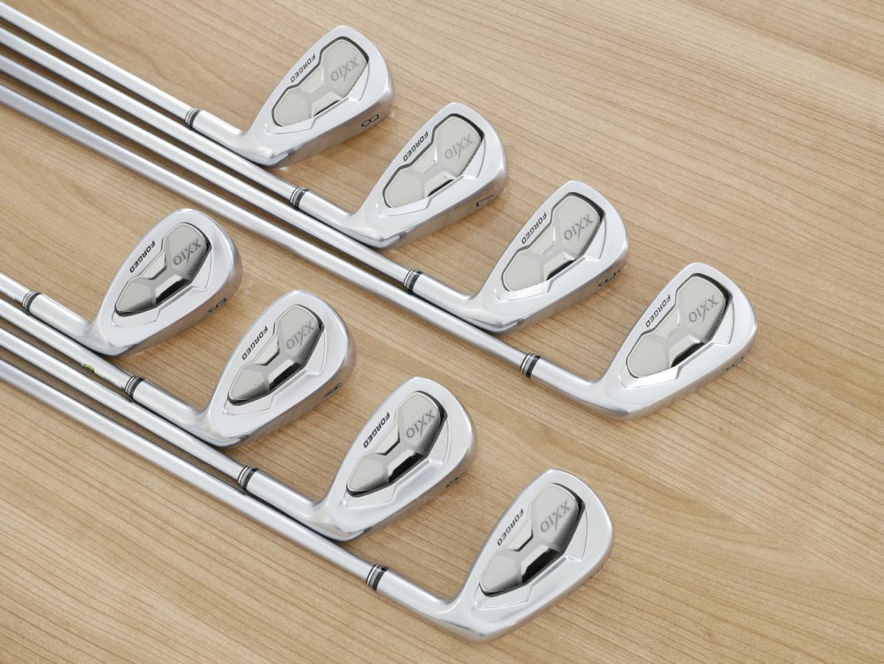 Iron set : XXIO : ชุดเหล็ก XXIO Forged 5 มีเหล็ก 5-Pw,Aw,Sw (8 ชิ้น) ก้านกราไฟต์ MX-5000 Flex S