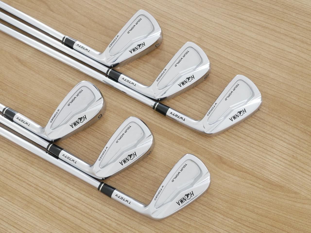 Iron set : Honma : ชุดเหล็ก Honma Tour World TW727V (Forged ออกปี 2016) มีเหล็ก 5-10 (6 ชิ้น) ก้านเหล็ก NS Pro Modus 120 Flex S