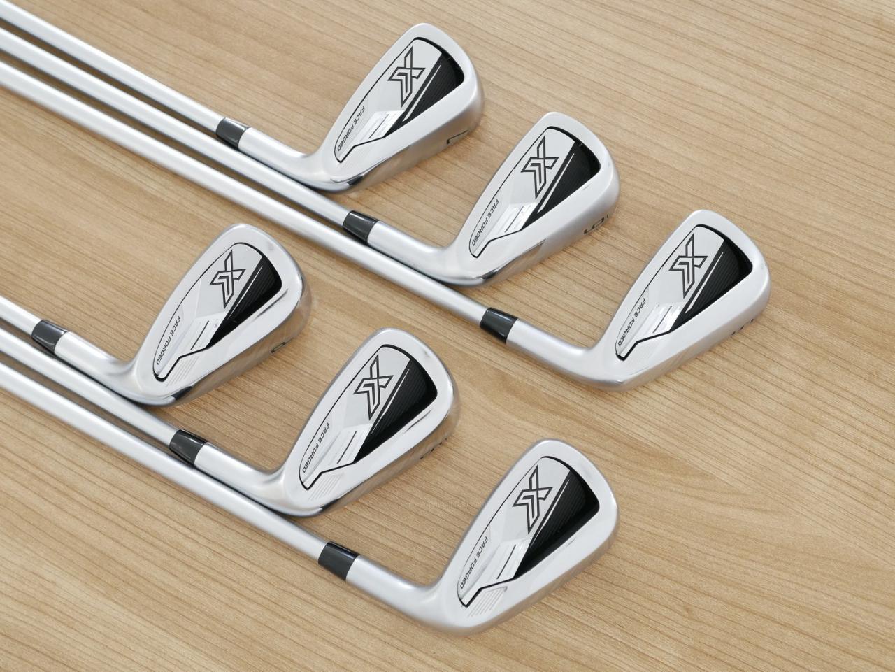 Iron set : XXIO : ชุดเหล็ก XXIO X Face Forged (รุ่นล่าสุด ปี 2024) มีเหล็ก 5-Pw (6 ชิ้น) ก้านกราไฟต์ Fujikura MCI 70 Flex R