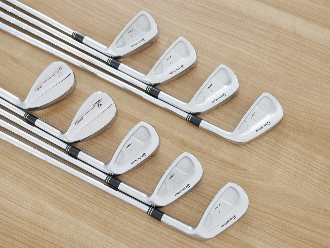 Iron set : Taylormade : ชุดเหล็ก Taylormade RAC CB (Forged) มีเหล็ก 4-Pw,Aw,Sw (9 ชิ้น) ก้านเหล็ก NS Pro 950 Flex S