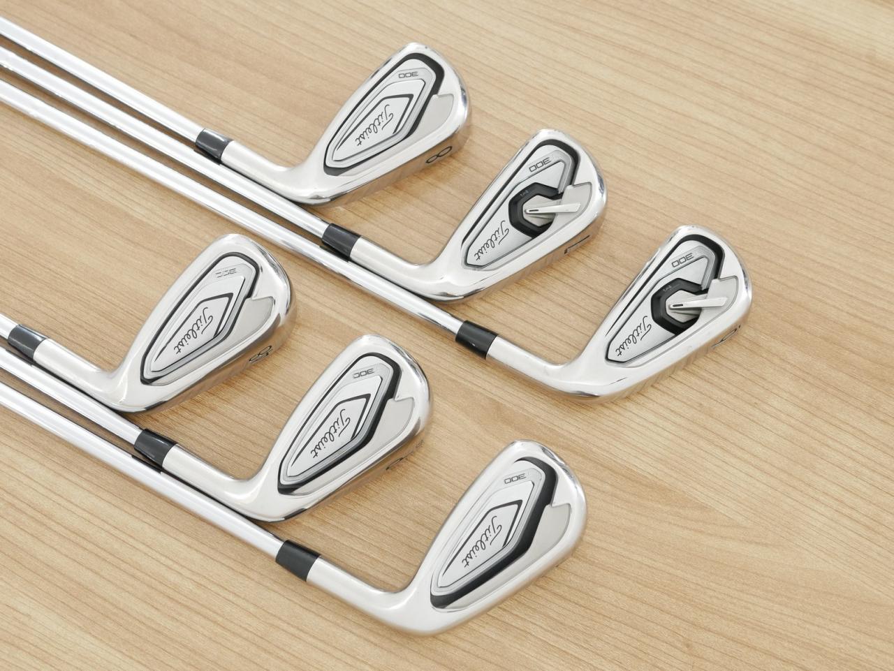 Iron set : Titleist : ชุดเหล็ก Titleist T300 (ออกปี 2019) มีเหล็ก 6-Pw,48 (6 ชิ้น) ก้านเหล็ก NS Pro 880 AMC Flex S