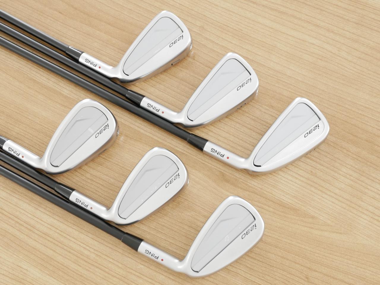 Iron set : Ping : ชุดเหล็ก Ping i230 (ออกปี 2023) มีเหล็ก 5-Pw (6 ชิ้น) ก้านกราไฟต์ KBS PGI 80 Flex S