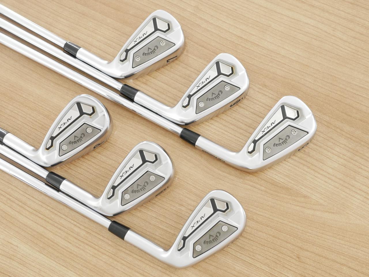 Iron set : Callaway : ชุดเหล็ก Callaway APEX TCB Forged (รุ่นปี 2022) มีเหล็ก 5-Pw (6 ชิ้น) ก้านเหล็ก Project X 5.5 Flex S
