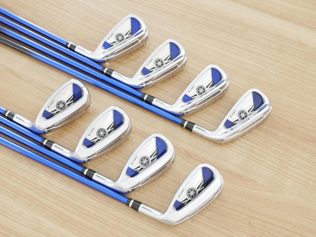 Iron set : Yamaha : ชุดเหล็ก Yamaha Inpres UD+2 (ปี 2018 ตีไกลที่สุด ไกลกว่าเหล็กทั่วไป 2 เบอร์) มีเหล็ก 6-Pw,Aw,As,Sw (8 ชิ้น) ก้านกราไฟต์ Flex SR