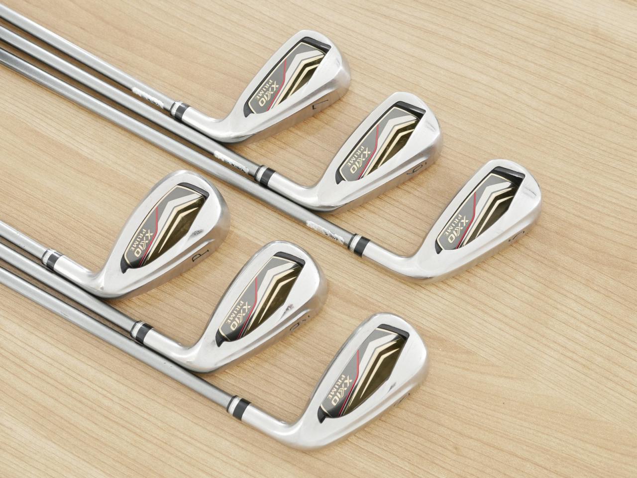 Iron set : XXIO : ชุดเหล็ก XXIO Prime 12 (รุ่นท๊อปสุด ปี 2024 ท๊อปสุด ตีง่าย ไกล) มีเหล็ก 5-Pw (6 ชิ้น) ก้านกราไฟต์ SP-1200 Flex R