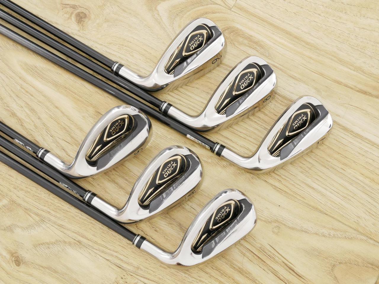 Iron set : XXIO : ชุดเหล็ก XXIO Prime 11 (รุ่นปี 2022 ท๊อปสุด ตีง่าย ไกล) มีเหล็ก 7-Pw,Aw,Sw (6 ชิ้น) ก้านกราไฟต์ SP-1100 Flex R