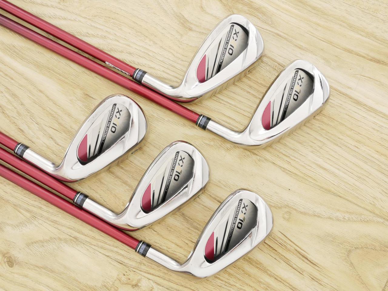 Iron set : XXIO : ชุดเหล็ก XXIO 11 RED (ปี 2020 ตีง่ายมาก) มีเหล็ก 6-Pw (5 ชิ้น) ก้านกราไฟต์ MP-1100 Flex R