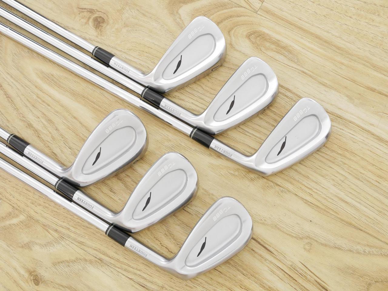 Iron set : Fourteen : ชุดเหล็ก Fourteen TC888 Forged (นุ่มมากๆ) มีเหล็ก 5-Pw (6 ชิ้น) ก้านเหล็ก NS Pro Modus 125 Flex S