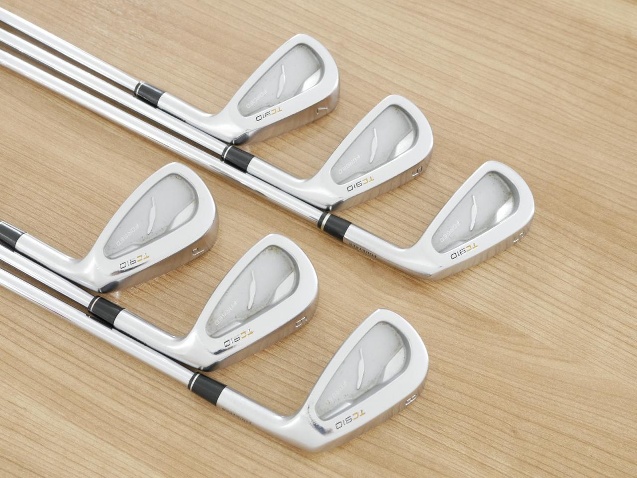 Iron set : Fourteen : ชุดเหล็ก Fourteen TC910 Forged มีเหล็ก 5-Pw (6 ชิ้น) ก้านเหล็ก NS Pro ZELOS 8 Flex S