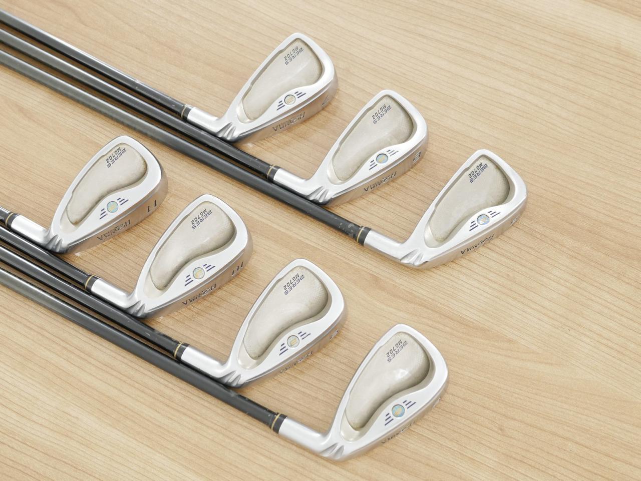 Iron set : Honma : ชุดเหล็ก Honma Beres MG702 มีเหล็ก 5-11 (7 ชิ้น เทียบเท่า 4-Pw) ก้าน ARMRQ B49 FLex R (2 ดาว)