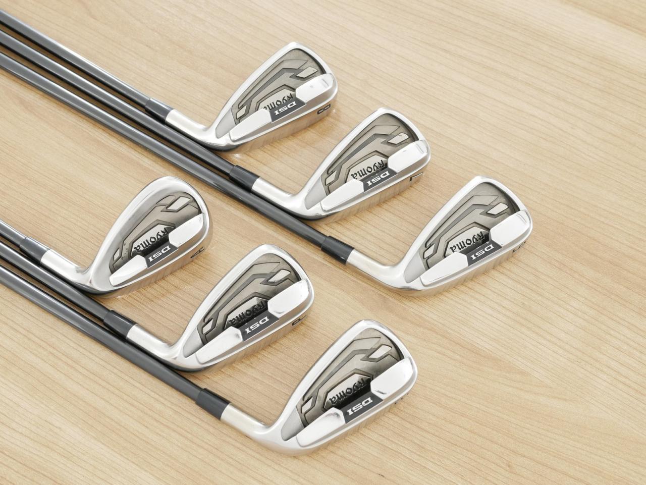 Iron set : Other Brand : ชุดเหล็ก Ryoma DSI (ตีง่ายมาก ไกลมากๆ หายากสุดๆ) มีเหล็ก 6-Pw,Aw (6 ชิ้น เหล็ก 6 ระยะเท่าเหล็ก 5 รุ่นอื่น) ก้านกราไฟต์ UST Mamiya ATTAS FF 85 Flex S