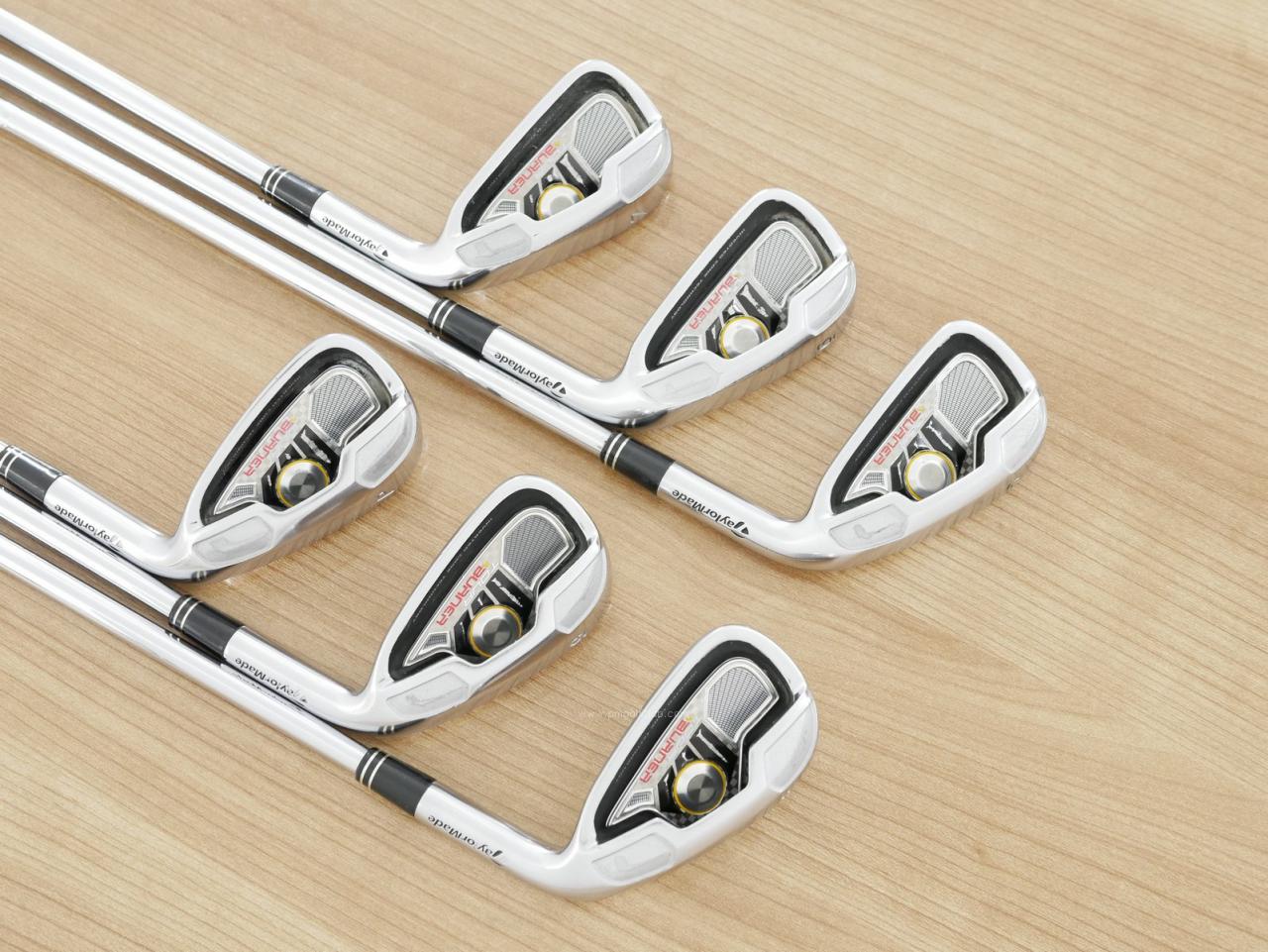Iron set : Taylormade : ชุดเหล็ก Taylormade Burner มีเหล็ก 5-Pw (6 ชิ้น) ก้านเหล็ก NS Pro 950 Flex R