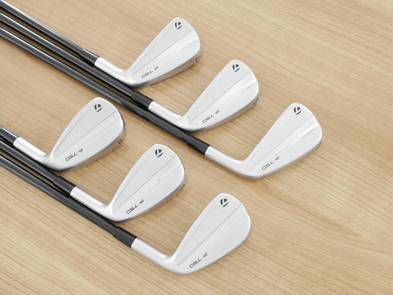 Iron set : Taylormade : ชุดเหล็ก Taylormade P790 (ตัวท้อปสุด ปี 2023 Japan Spec.) มีเหล็ก 5-Pw (6 ชิ้น) ก้านกราไฟต์ Fujikura MCI 80 Flex S