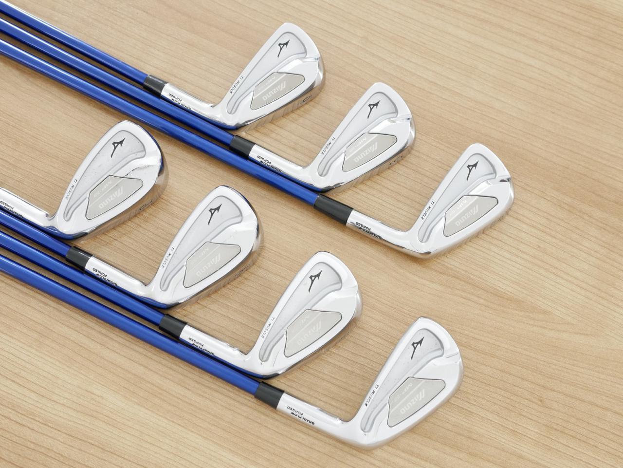 Iron set : Mizuno : ชุดเหล็ก Mizuno MP-59 (Forged) มีเหล็ก 4-Pw (7 ชิ้น) ก้าน Project X Blue 4.5 Flex R2