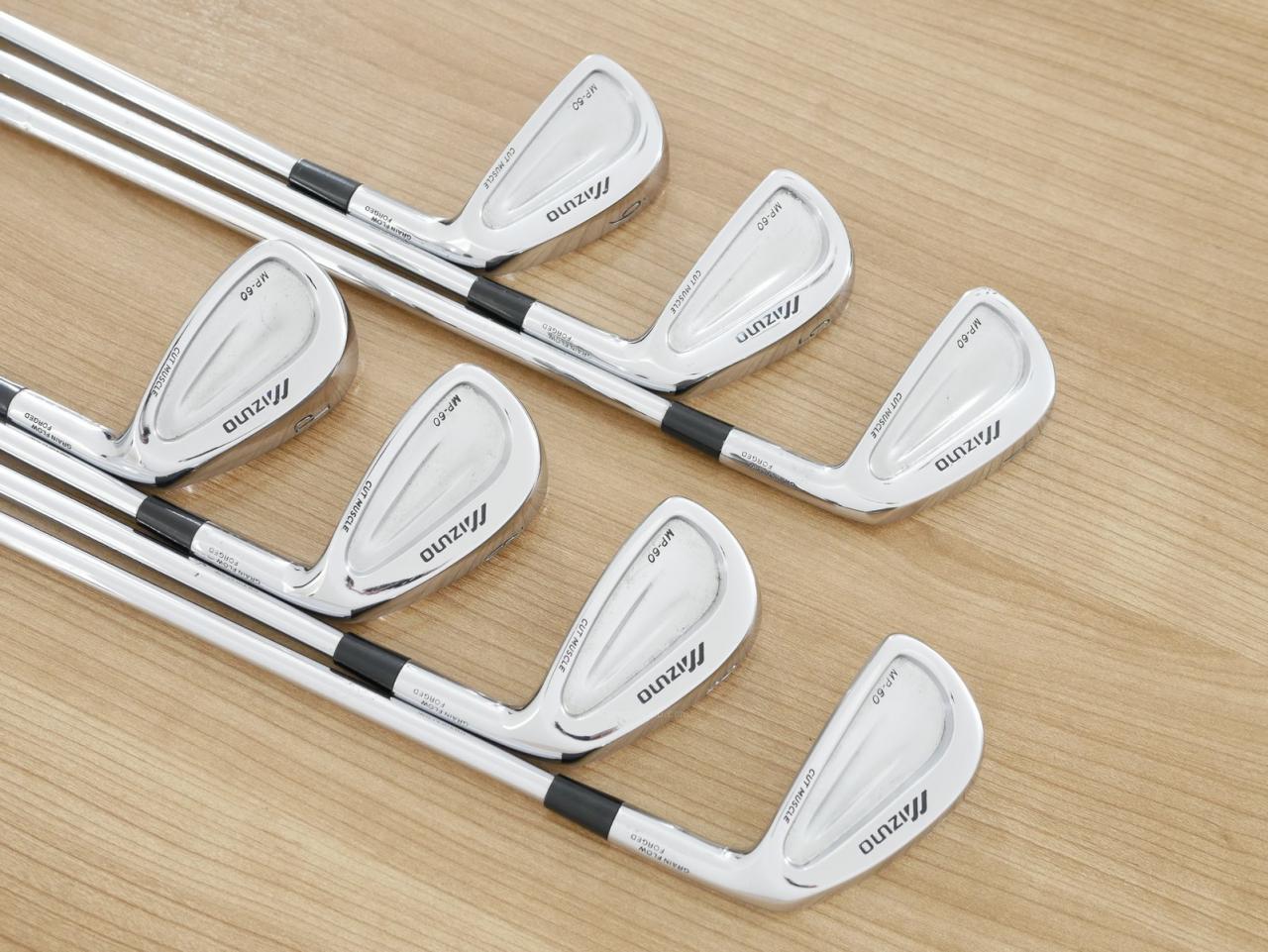 Iron set : Mizuno : ชุดเหล็ก Mizuno MP-60 Forged มีเหล็ก 4-Pw (7 ชิ้น) ก้านเหล็ก NS Pro 950 