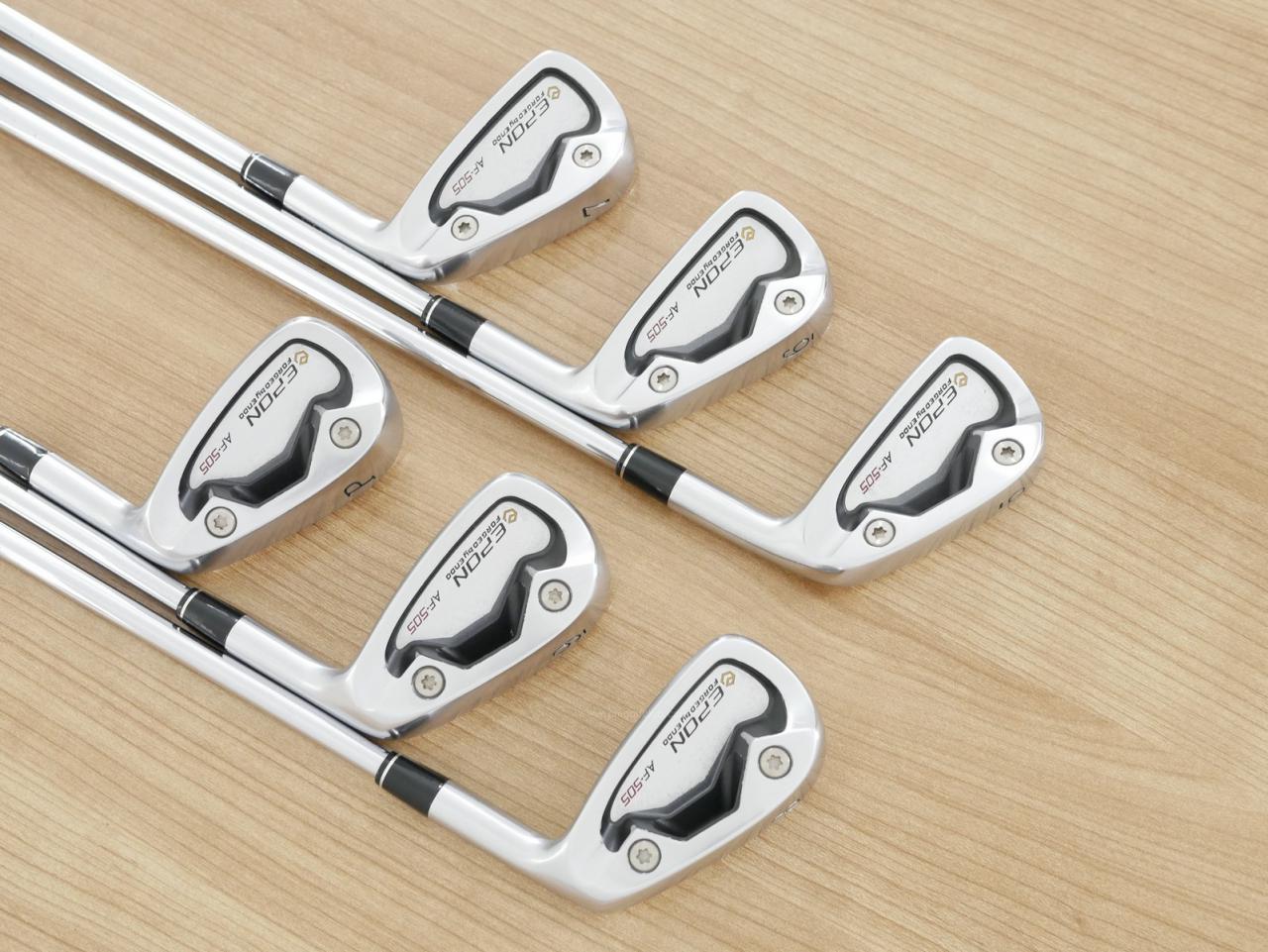 Iron set : Epon : ชุดเหล็ก EPON AF-505 Forged (ปี 2020) มีเหล็ก 5-Pw (6 ชิ้น) ก้านเหล็ก Project X 6.0 Flex SX
