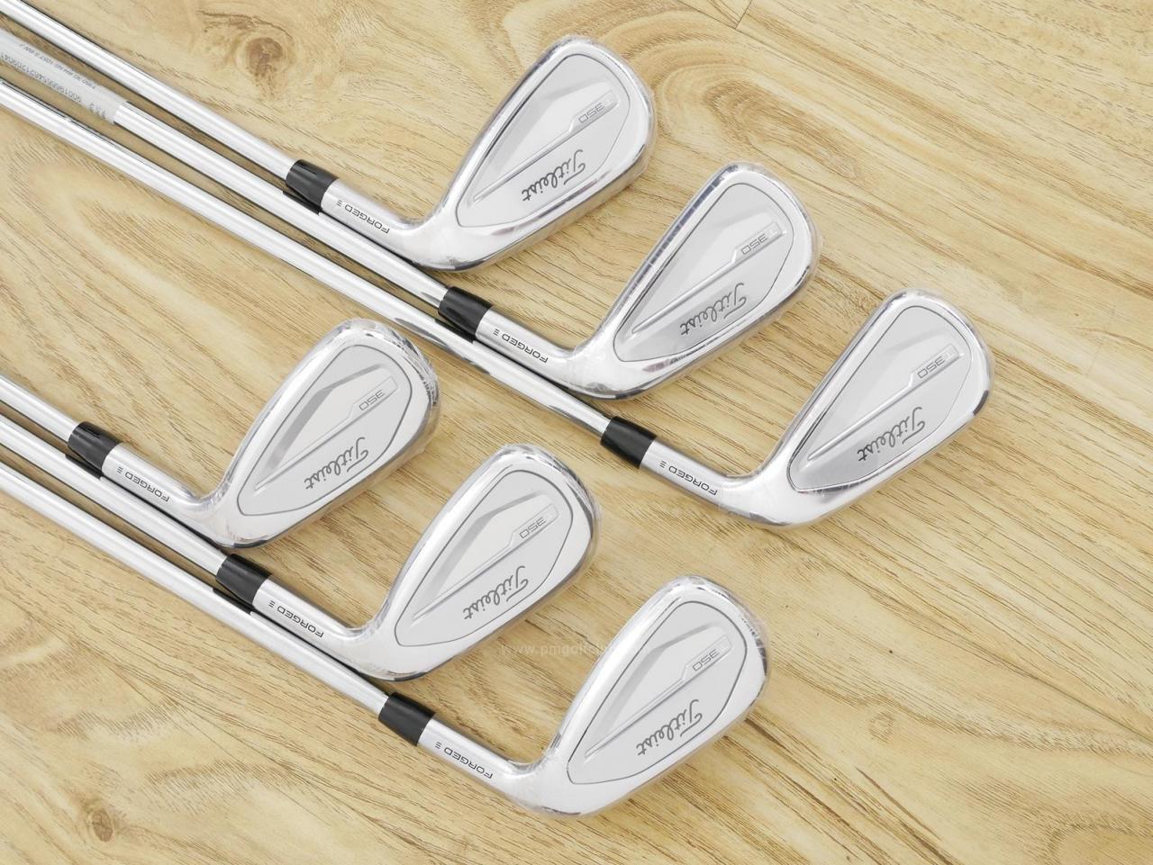 Iron set : Titleist : **ของใหม่ ยังไม่แกะพลาสติก** ชุดเหล็ก Titleist T350 Forged (รุ่นใหม่ล่าสุด ออกปี 2023) มีเหล็ก 6-Pw,48 (6 ชิ้น) ก้านเหล็ก NS Pro 105T Flex S